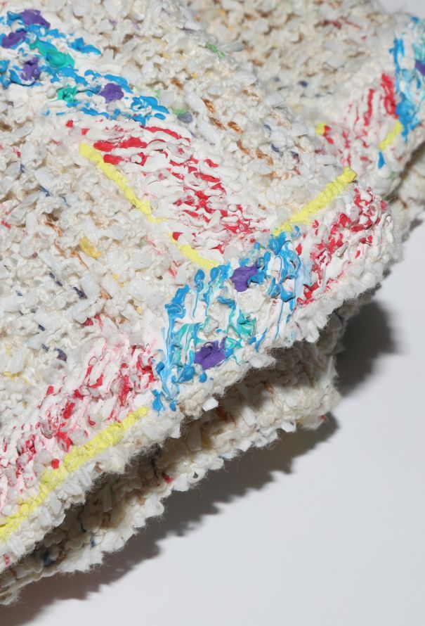 Chanel 1999 Painted Trim Tweed Jacket - 9