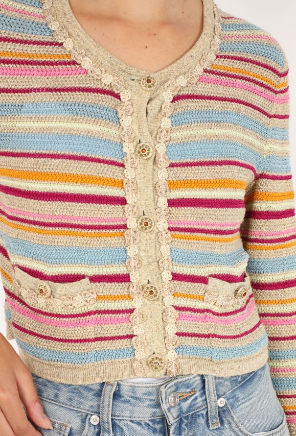 Chanel Cropped Gripoix Cardigan, Resort 2011 - 6