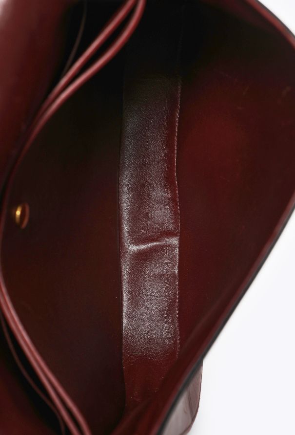 Céline Burgundy Medium Trotteur Crossbody Bag - 11