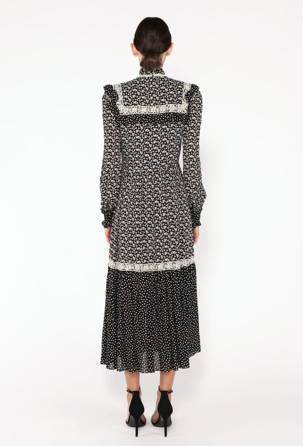Céline 2020 Printed Prairie Dress - 4