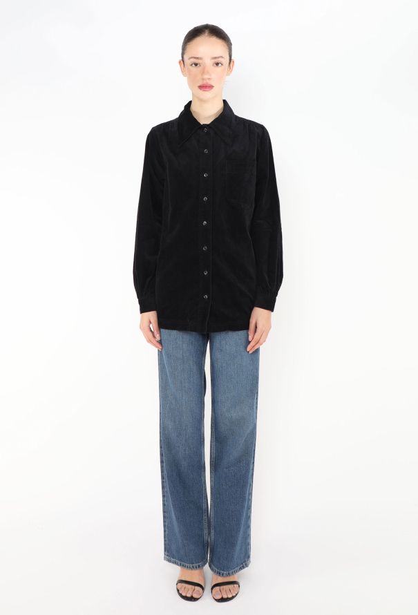 Saint Laurent '70s Classic Corduroy Shirt - 3
