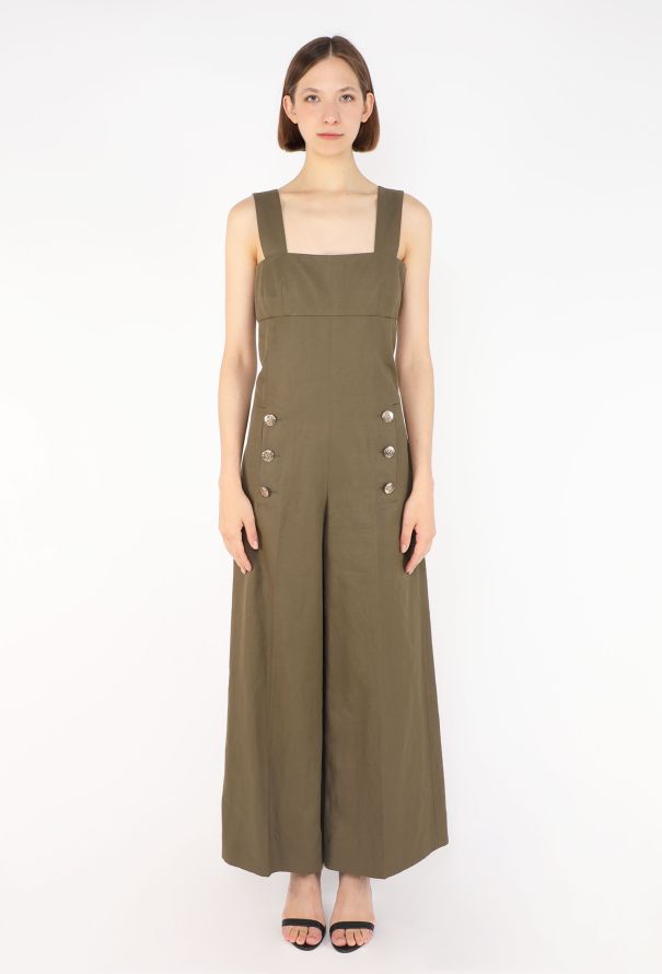 Sonia Rykiel Naval Linen Jumpsuit, S/S 2015 - 1