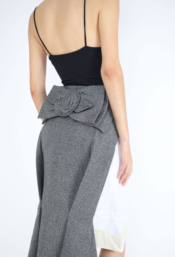 Prada F/W 2024 Tweed Overskirt Set - 6