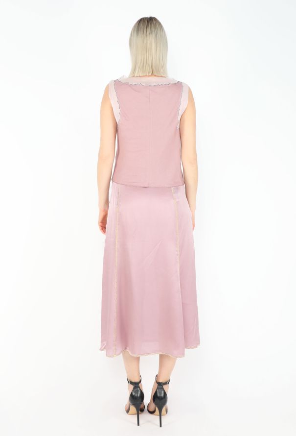 Prada 1998 Bias Silk Ensemble - 9