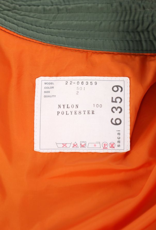 Sacai 2022 Padded Shell-Twill Bomber Jacket - 7