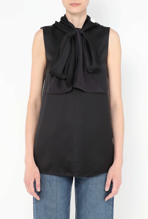 Céline 2016 Buttoned Silk Tunic - 3