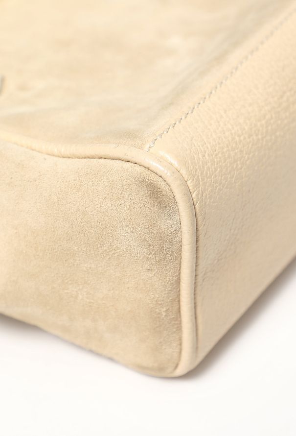 Gucci Vintage Suede Bamboo Mini Bag - 10 Gucci Vintage Suede Bamboo Mini Bag - 10