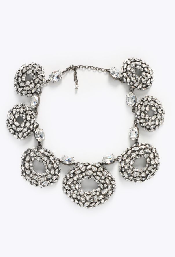 Balenciaga F/W 2008 Strass Collar Necklace - 2