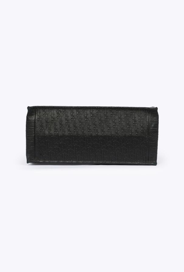 Dior Oblique Jacquard Leather Large Book Tote - 6