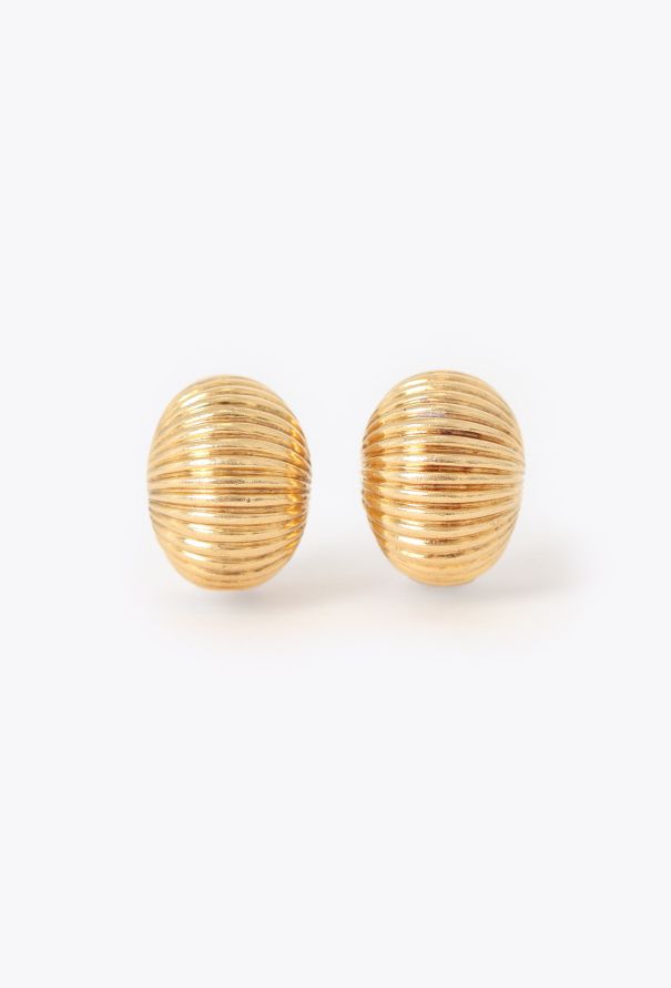 Vintage Fine Jewelry 18k Gold Escargot Earrings - 1