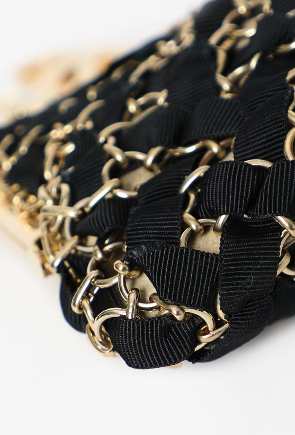 Chanel F/W 2006 Woven Mademoiselle Ligne Clutch - 12