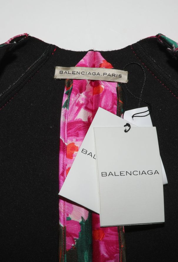 Balenciaga ICONIC S/S 2008 Sculpted Neoprene Top - 7