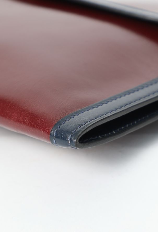 Hermès Vintage Bicolor Box Rio Clutch - 7