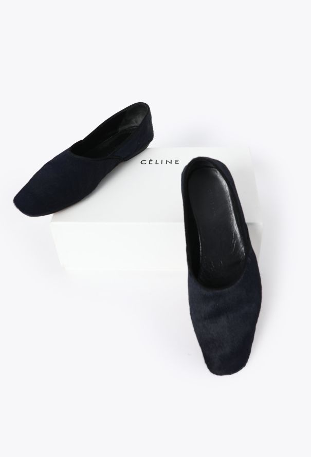 Céline Ponyhair Ballet Flats - 5 Céline Ponyhair Ballet Flats - 5