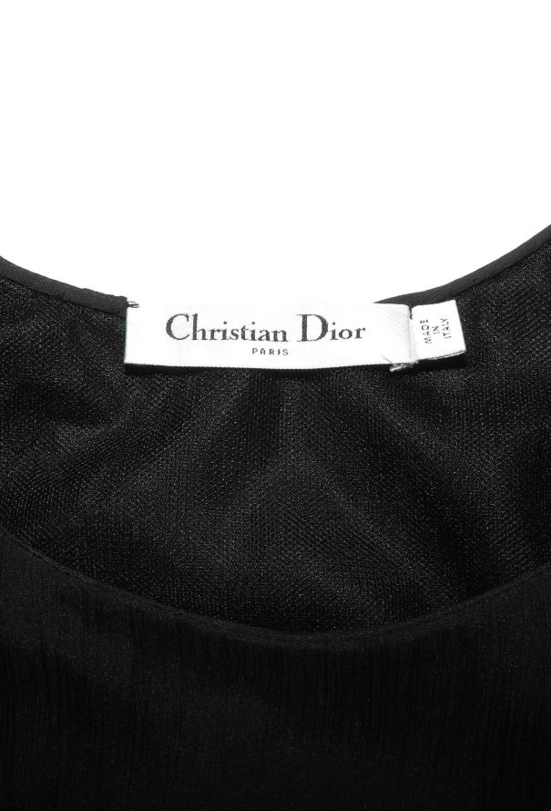 Dior S/S 2024 Pleated Chiffon Gown - 5