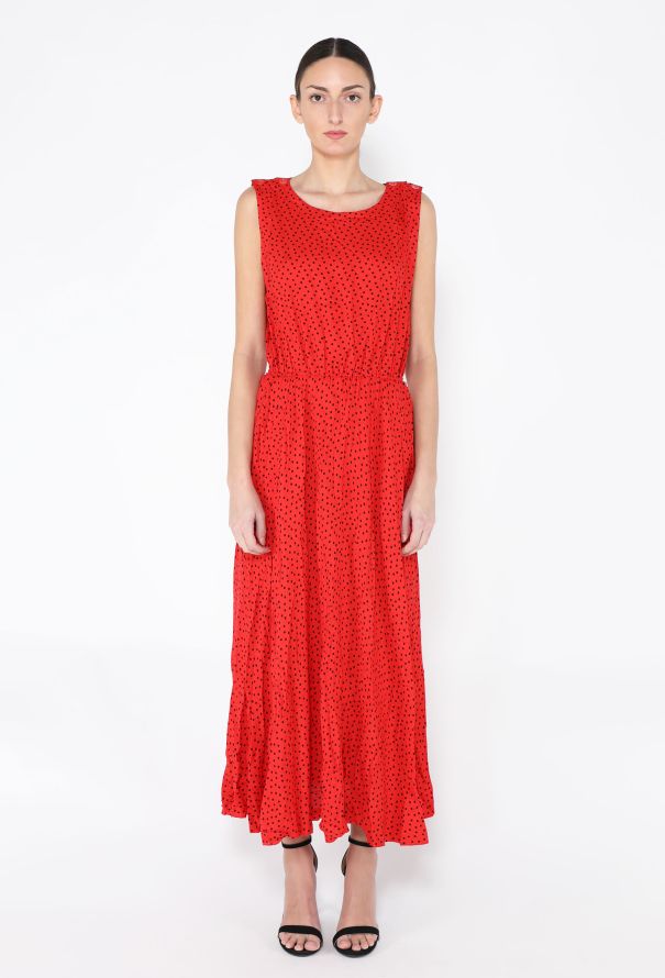Guy Laroche '70s Spotted Day Dress - 2