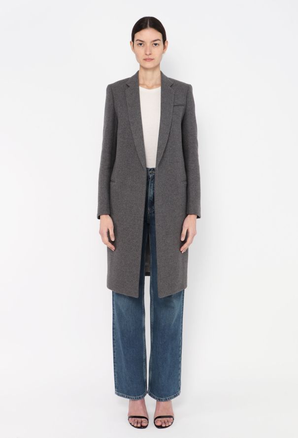 Céline 2011 Tailored Crombie Coat - 1