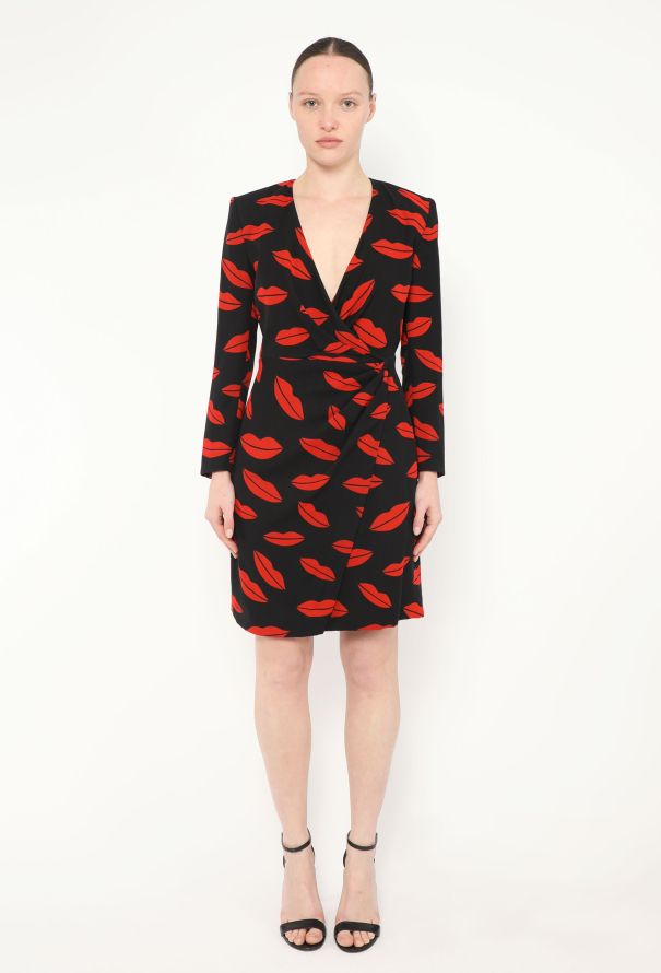 Saint Laurent S/S 2014 Re-Edition '71 Lips Dress - 1