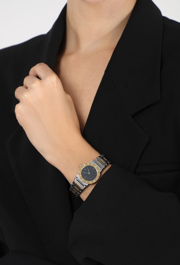 Bulgari 2015 Stainless & Yellow Gold Tubogas Ladies Watch - 4