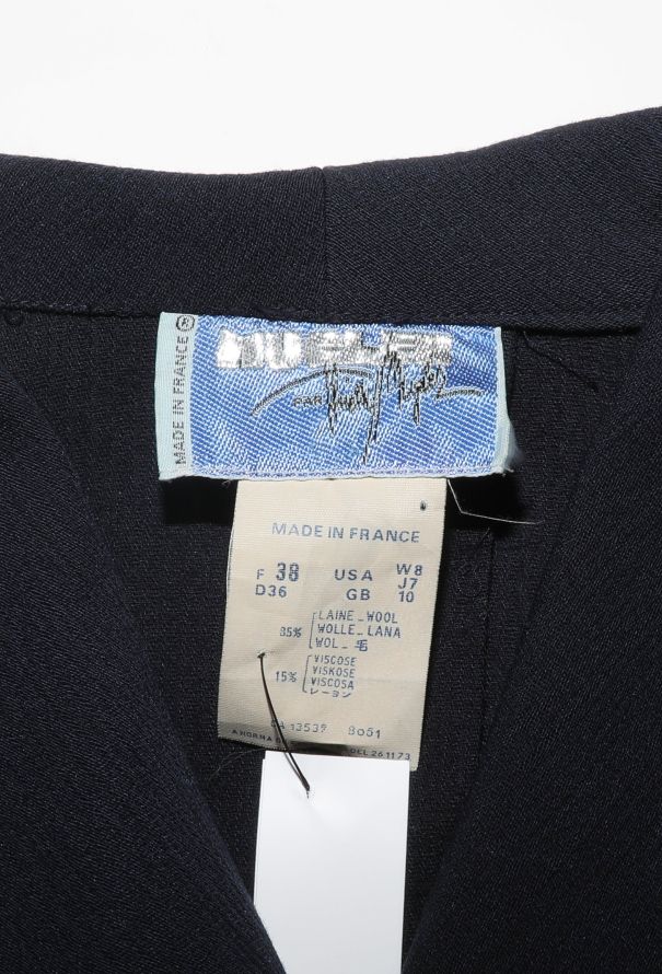 Thierry Mugler Early '90s Cinched Emblem Jumpsuit - 5