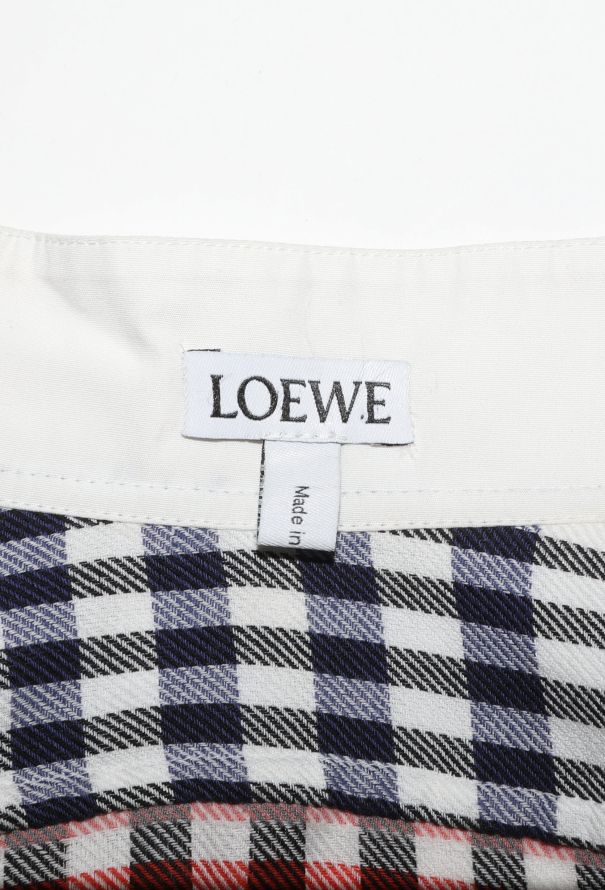 Loewe Gingham Patchwork Tunic - 6
