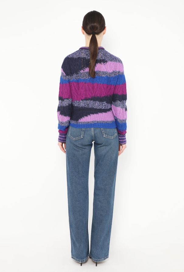 Chanel 2022 Iridescent Intarsia Sweater - 4