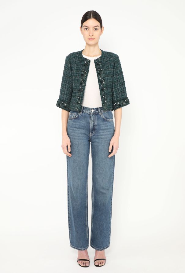 Chanel F/W 2012 Iridescent Tweed Jacket - 4