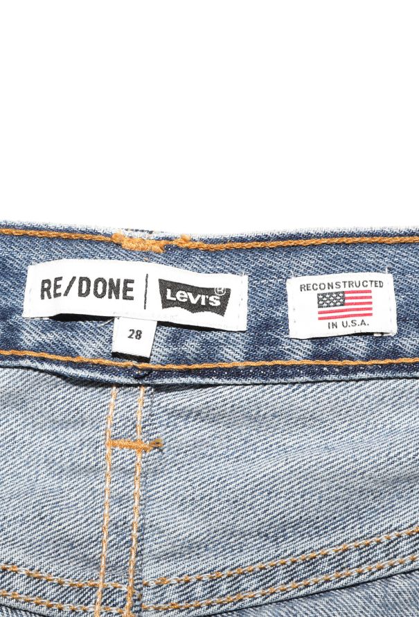Levi's x Re/Done Distressed Slit Jeans - 6