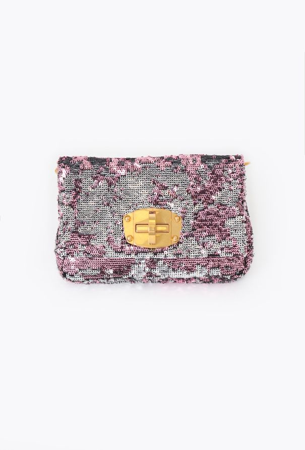 Miu Miu Sequined Mini Clutch - 1