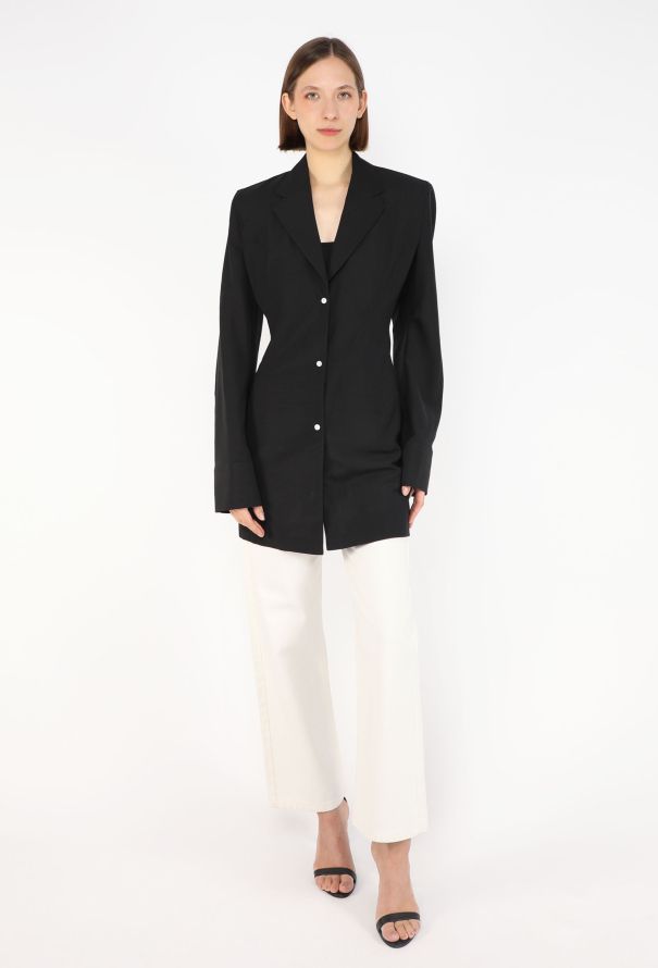 Prada Notched Tailored Blazer, S/S 2024 - 6
