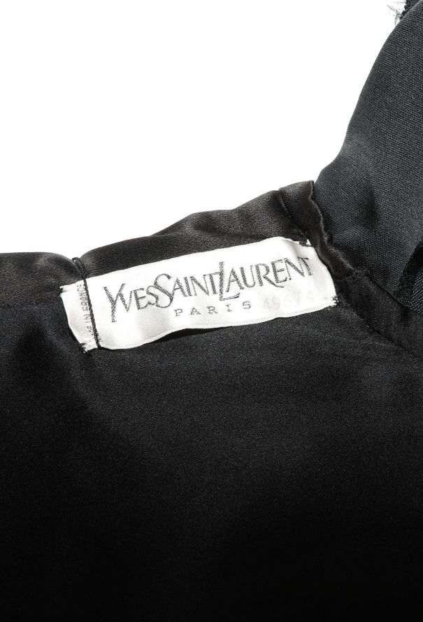 Saint Laurent RARE 1960s Haute Couture Babydoll Dress - 5 Saint Laurent RARE 1960s Haute Couture Babydoll Dress - 5