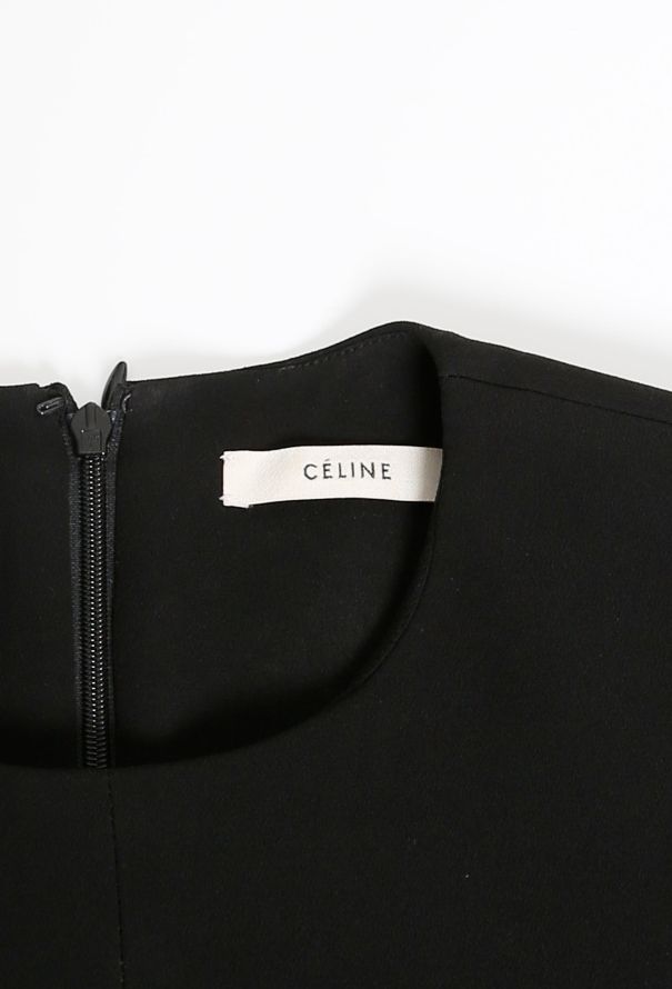 Céline 2013 Crêpe Smoking Dress - 5