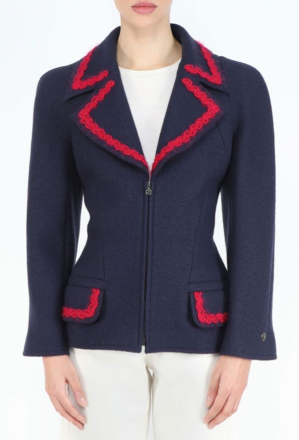 Chanel RARE F/W 1997 Felted Passmenterie Jacket - 1