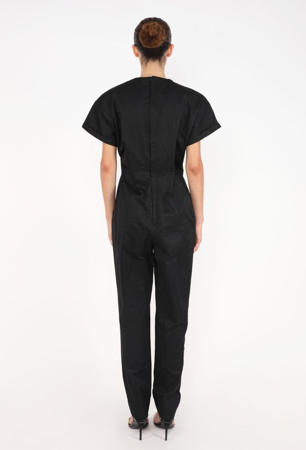 Gianni Versace Cut-Out Cotton Jumpsuit, 1980s - 4