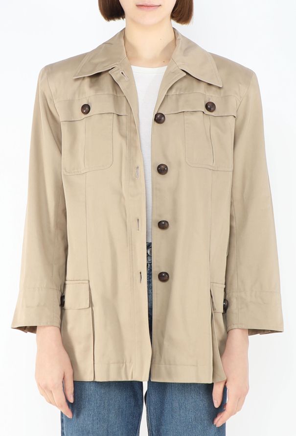 Saint Laurent Late '70s Tailored Safari Jacket - 3