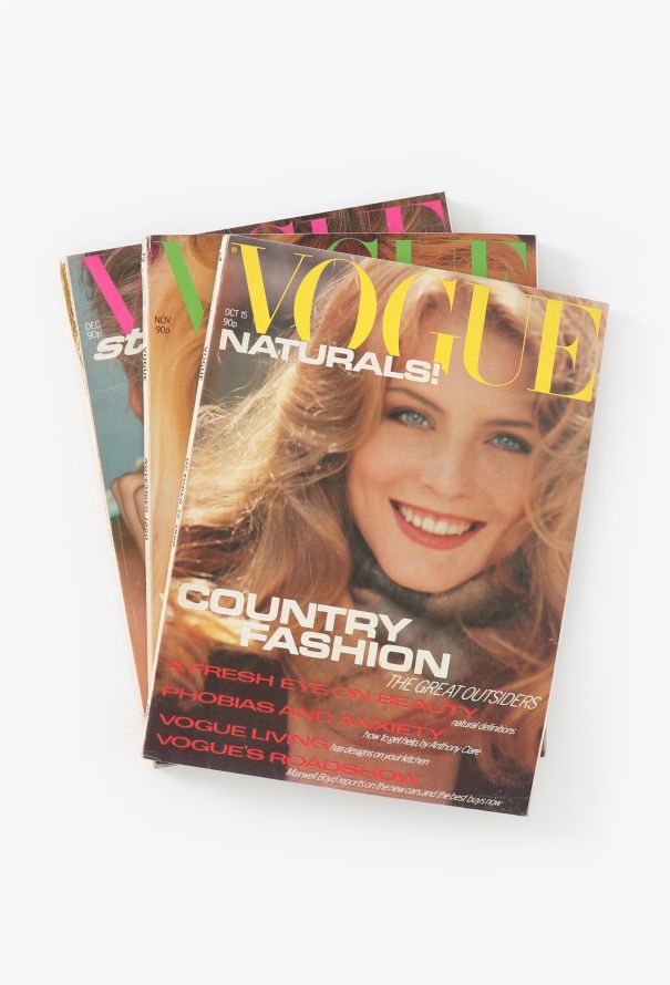 VOGUE UK 1980 Bruce Weber Seasonal Trio - 1