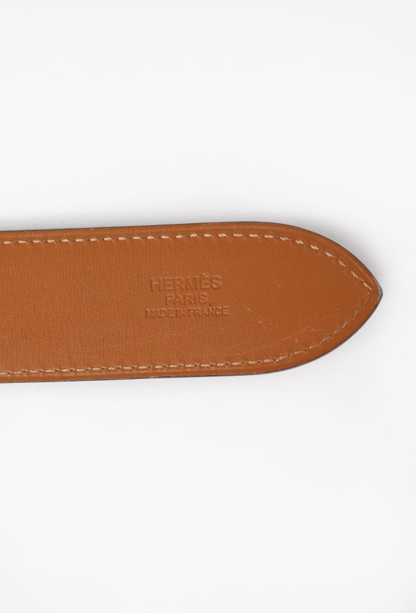 Hermès Classic Leather Etrivière Belt - 5
