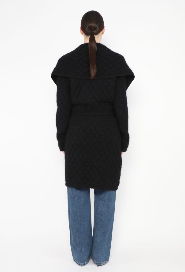 Balmain 2019 Quilted Mohair Cardigan - 4 Balmain 2019 Quilted Mohair Cardigan - 4