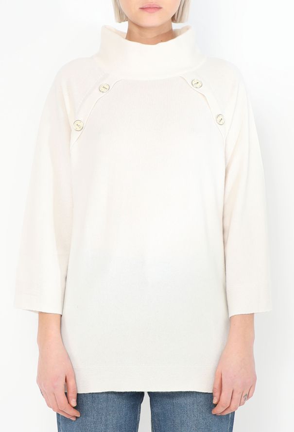 Chanel Cashmere Turtleneck Sweater - 1