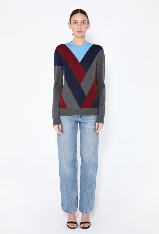 Céline F/W 2011 Cashmere Colorblock Sweater - 4
