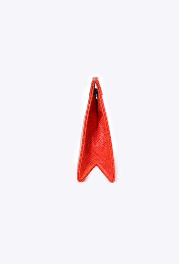 Saint Laurent Vintage Couture Lizard Clutch - 5