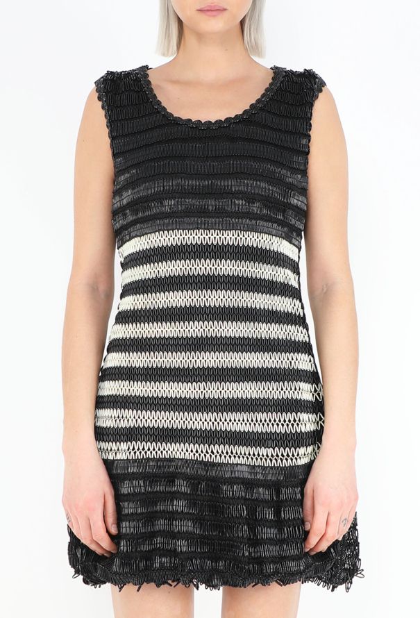 Chanel COLLECTOR S/S 1994 Vinyl Crochet Dress - 3