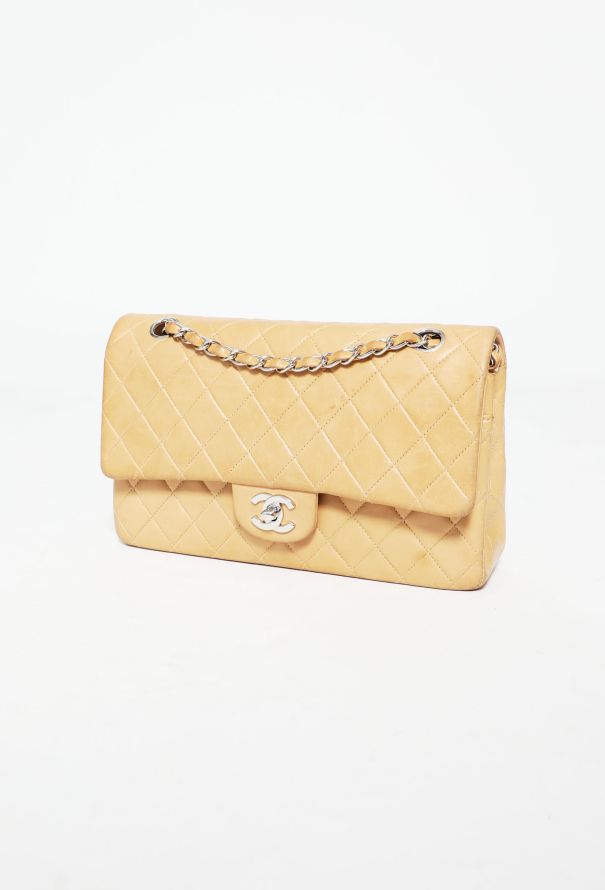 Chanel 20S Cream White Caviar Small Classic Double Flap Bag GHW – Boutique  Patina