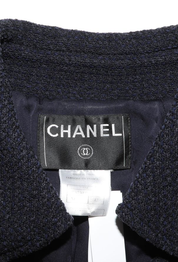 Chanel Belted Tweed Trench Jacket, Resort 2008 - 8