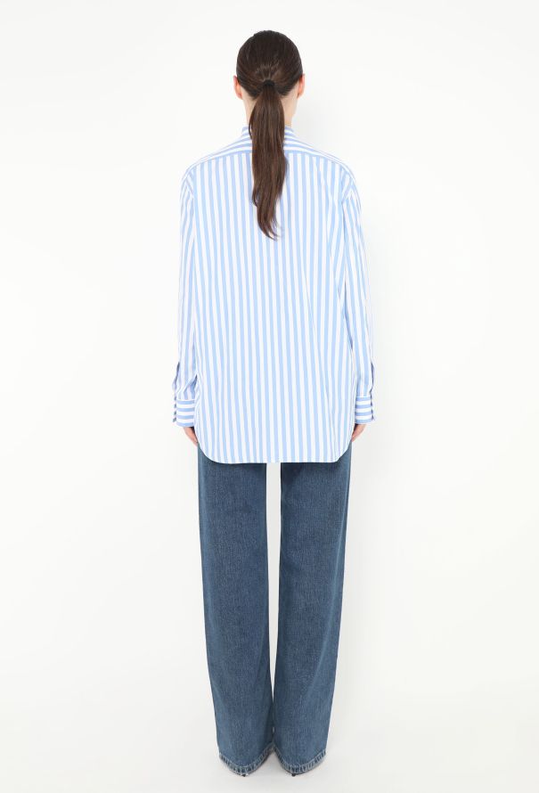 Céline 2016 Striped Cotton Tunic - 4 Céline 2016 Striped Cotton Tunic - 4
