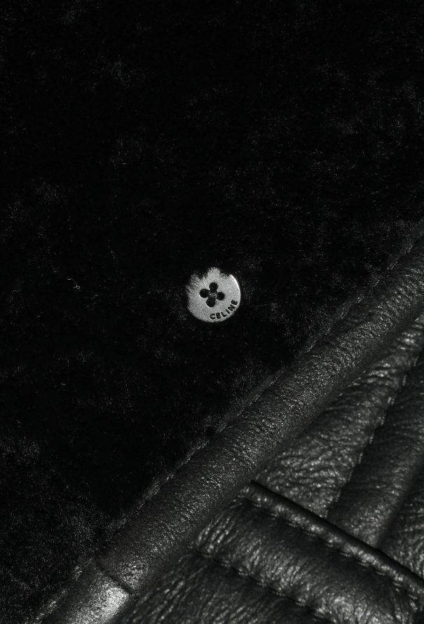 Céline 2021 Leather Shearling-Lined Coat - 8 Céline 2021 Leather Shearling-Lined Coat - 8