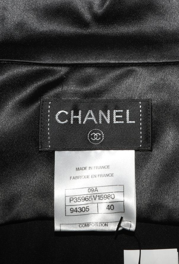 Chanel Charmeuse Bishop-Sleeve Blouse - 6