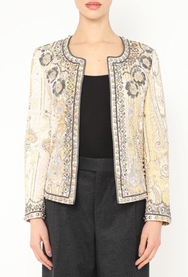 Isabel Marant S/S 2013 Hand-Embroidered 'Johnson' Jacket - 3 Isabel Marant S/S 2013 Hand-Embroidered 'Johnson' Jacket - 3