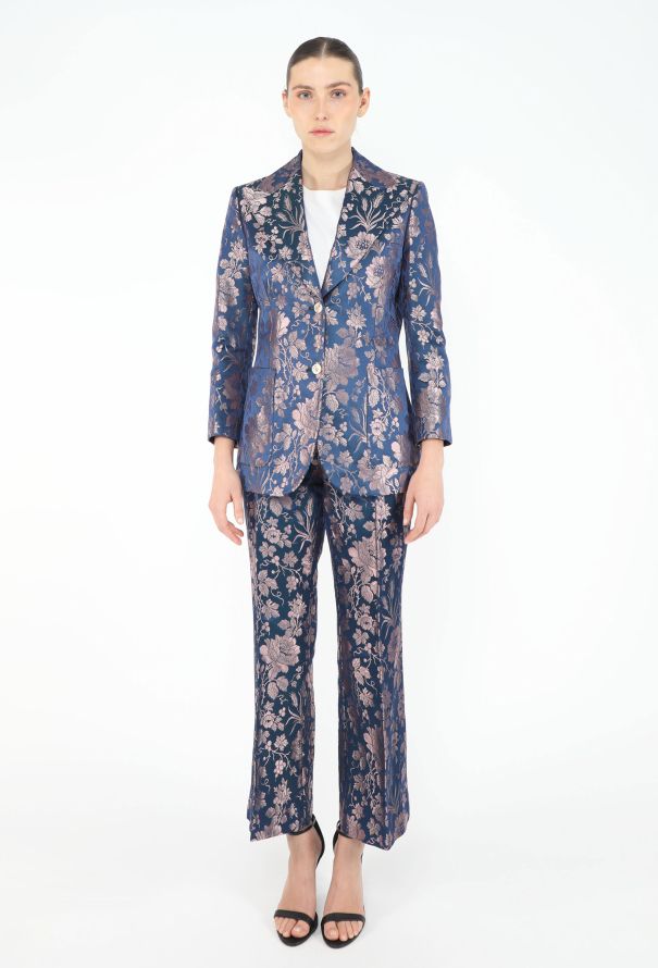 Gucci 2017 Brocade Tailored Suit - 1