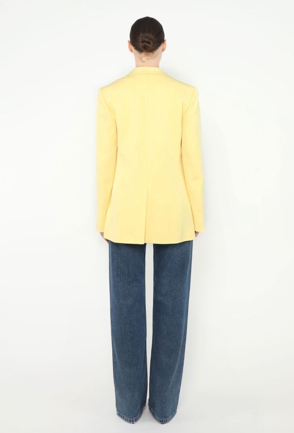 Chloé S/S 2022 Oversized Silk Blazer - 5